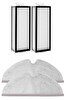 Rovexa Roborock Q7 Max Uyumlu 2 Adet Hepa Filtre 2 Adet Mop Fiber Paspas