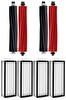 Rovexa Roborock Q8 & Q8 Max Uyumlu 2 Adet Ana Fırça 4 Adet Hepa Filtre