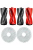 Rovexa Roborock QRevo Curv Uyumlu 2 Adet Ana Fırça 2 Adet Mop Fiber Paspas