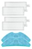 Rovexa Philips 2000 Serileri HomeRun Aqua ile Uyumlu 4 Adet Hepa Filtre 2 Adet Mop Fiber Paspas