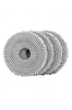 Rovexa Roborock QRevo Plus Uyumlu 4 Adet Mop Fiber Paspas