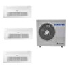 Samsung Wind Free Multi Tek Yön Kaset 1+3 Sistem AJ080TXJ4KH/EA 9+9+18 BTU 8 kW Dış Ünite