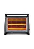Kumtel LX-2832 1500 W Quartz Isıtıcı Siyah