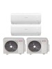Bosch Multi Split 72000 Btu Dış (36+36) - 2 İç Ünite 24000 - 24000 Btu İnverter Klima
