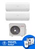 Bosch Multi Split 18000 Btu 1 Dış - 2 İç Ünite 9-9 Btu İnverter Klima