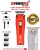 Powertec TR-1515 Kırmızı Tıraş Makinesi