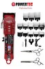 Powertec TR-3100 Kablosuz Saç Sakal Kesim Makinesi