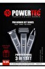 Powertec TR-375 3'ü 1 Arada Günlük Erkek Tıraş Bakım Seti (3 Başlıklı ve Ek Başlık)