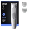 Braun Series 3 BG3530 +3 Aksesuar Su Geçirmez Vücut Tıraş Makinesi