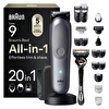 Braun AIO9500 Hepsi Bir Arada Seri 9 ProBlade BodyGentle Modu 20’si 1 Arada Tıraş Kiti