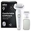 Braun Silk-épil 9 Epilatör Islak ve Kuru Kalıcı Pürüzsüz Cilt 9-030