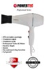 Powertec TR-501 Renkli̇ Fön Maki̇nesi Beyaz
