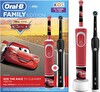 Oral-B Aile Paketi D16 Siyah - D100 Cars Şarj Edilebilir Diş Fırçası