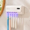 Mioji Mio UV5F Pro 2600 mAh Şarj Edilebilir UV Sterilizatörü Diş Fırçası Tutucusu Beyaz