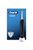 Oral-B Clean Pro Cross Action Şarlı Diş Fırçası Siyah