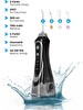 PiranTech AquaDent Pro Şarjlı Ağız Duşu 4 Başlıklı Diş Arası Temizleme Cihazı