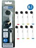 Rovexa Charcoal - Aktif Karbon Ekstra Beyazlık Oral B Şarjlı Diş Fırçası Yedek Başlığı - 8'li Yedek Başlık