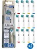 Rovexa X Cross - Çapraz Açılı Kusursuz Temizlik Oral B Şarjlı Diş Fırçası Yedek Başlığı- 12'li Yedek Başlık