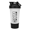 Gym Smart Shaker 550 ML Ölçekli ve Sızdırmaz Kapaklı Saklama Hazneli Protein Shaker