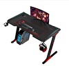 Gameon Raptor Il Serisi Z Şeklinde RGB Akıcı Işıklı 140-60-72 CM - 800×300×3 MM Oyun Masası