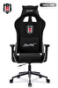 Fanchair x Beşiktaş Goal Siyah Kumaş Lisanslı Oyuncu Koltuğu