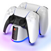 Rampage RP-PS5 PlayStation 5 RGB Işıklı Hızlı Şarj İstasyonu