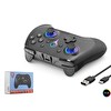 Nodar ND505B PC iOS Android Switch PS3 PS4 Uyumlu RGB Type-C Bluetooth GamePad Siyah
