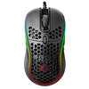 Rampage SMX-R85 Gentle 6400 DPİ RGB Ledli Süper Hafif Makrolu Siyah Oyuncu Mouse