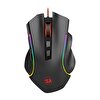 Redragon Griffin M607 RGB Aydınlatmalı 7200 DPI Siyah Gaming Mouse