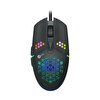 Lecoo MS105 RGB Siyah Gaming Oyuncu Mouse
