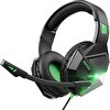 Mpow EG10 PS4/PS5/PC/Xbox Uyumlu Kulak Üstü Yeşil Oyuncu Kulaklığı
