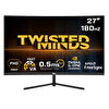 Twisted Minds TM27FHD180VA 27" FHD 180Hz 0.5Ms HDMI DP HDR10 R1500 Kavi̇sli̇ RGB Gaming Moni̇tör