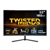Twisted Minds TM32CFHD180VA 32" FHD 180 Hz 1 ms HDMI DP HDR10 R1500 Kavisli RGB Gaming Monitör