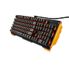James Donkey 619S Aydınlatmalı Black Brown Switch İng Q USB Gaming 104 Tuşlu Sarı Mekanik Klavye