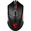 MSI GG GM08 Clutch Optik Siyah Oyuncu Faresi