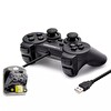 Wonderboy W201S Analoglu Titreşimli 1.40 M USB Kablolu Bilgisayar Oyun Kolu Siyah