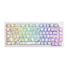 Akko MonsGeek M1 V5 Contour Lines White RGB Kablosuz Hotswap Mekanik Gaming Klavye