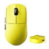 Scyrox V8 8K Hz Pixart 3950 Sensör Kablosuz Simetrik Gaming Mouse Sarı