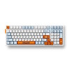 Mchose G98 MC-G98S-7 Pro %98 RGB Kablosuz Hotswap Turuncu - Mavi Mekanik Gaming Klavye