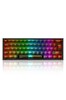 Redragon K617 RGB Fizz Şeffaf Siyah Kablolu Mekanik 61 Tuşlu Türkçe Oyuncu Klavyesi
