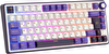 Royal Kludge R75 75% Kablolu Türkçe Beyaz-Mor Gaming Klavye