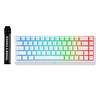 Mchose MC-ACE68 E-sport White Topographic %65 Hall Effect Uranus Manyetik Switch RGB Hotswap Mekanik Gaming Klavye