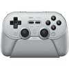 8bitdo Pro 3 TMR Joystick Hall Effect Triggers Bluetooth Controller Switch Kablosuz Oyun Kolu PC macOS Android Gri