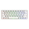 Akko Monsgeek FUN60 Max White Hall Effect Glare Manyetik Switch 8K Hz ARGB Kablosuz Hotswap Türkçe Mekanik Gaming Klavye