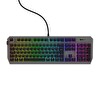 Hawk HK430 Mekanik Kırmızı Switch RGB Kablolu Metal Kasa Gaming Klavye