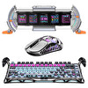 GravaStar V75 Pro Kablolu Manyetik Gaming Klavye X Pro Kablosuz Optik Mouse ve Dijital Resim Çerçevesi Cyberpunk