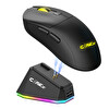 Claw’s Banza 24000 Dpi Pixart 3311 Sensör RGB Şarj Dock Makro RGB Yazılım 2.4GHz Bluetooth Gaming Mouse