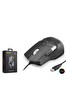 Nodar Mkespn X13 Kablolu 12400 DPİ 10 Tuş Makro Rgb Oyuncu Mouse Siyah