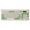 Aula S99 Pro Retro RGB Bluetooth 2.4GHz Type-C 3 Mod Makrolu Türkçe Q Oyuncu Klavye Yeşil