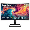 Rampage Xyra XR27C300F 27" 300Hz 1ms Fast VA FHD FreeSync Gsync RGB R1500 Curved Oyuncu Monitörü
